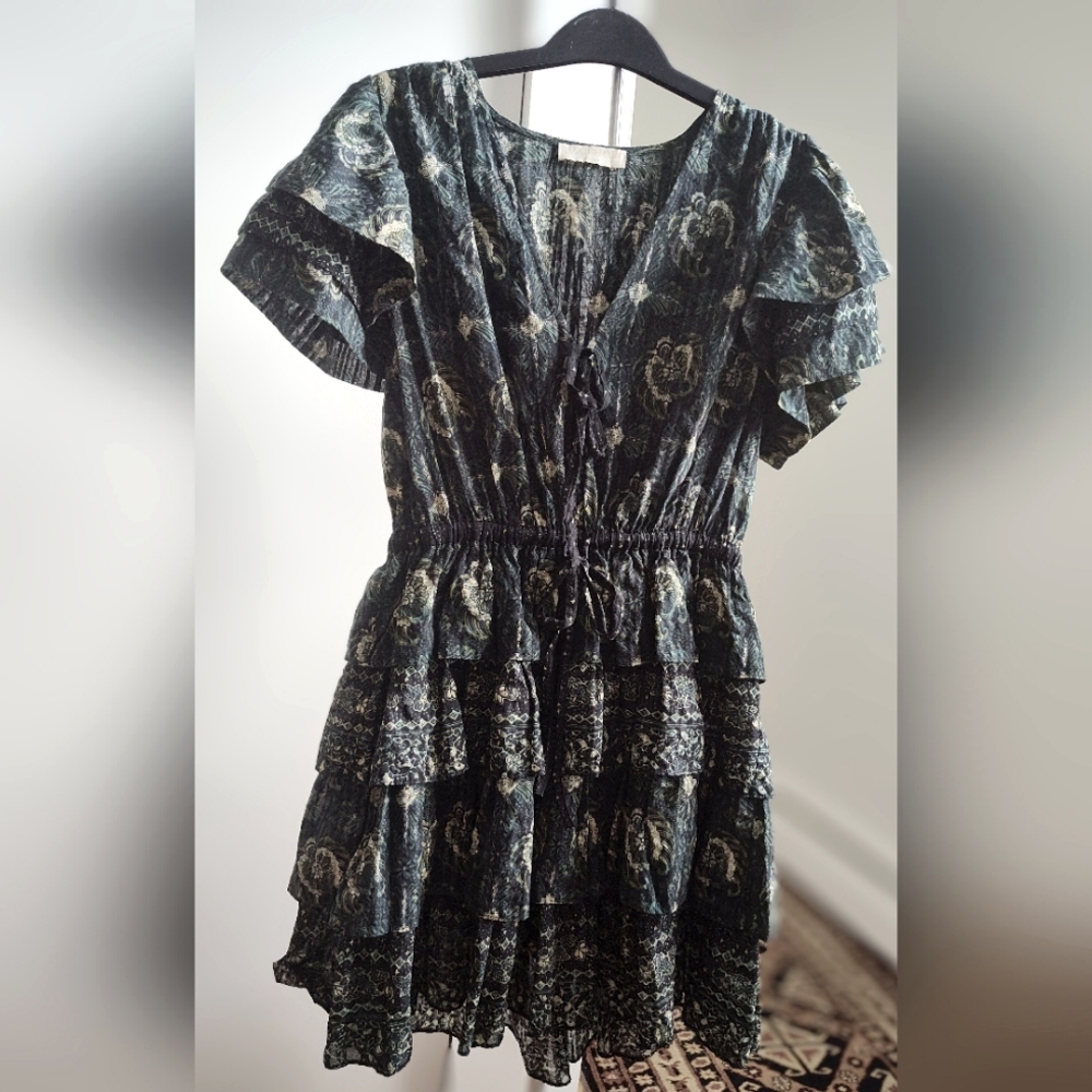Ulla Johnson Green Mini Dress 4